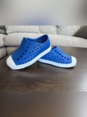 NWOT C5 Native Kids Casual Slip-On Water-Friendly Shoes in Blue